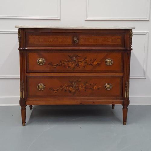 Beautifully Decorated French Commode c.1920 (1 of 6)