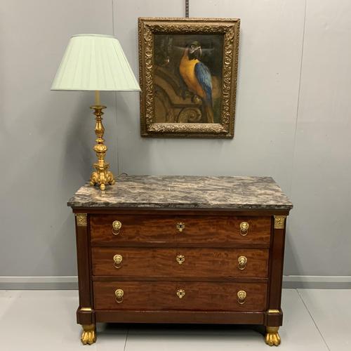 French Empire Commode with Gilt Lions Paw Feet (1 of 10) French Empire Commode with Gilt Lions Paw Feet (1 of 10)