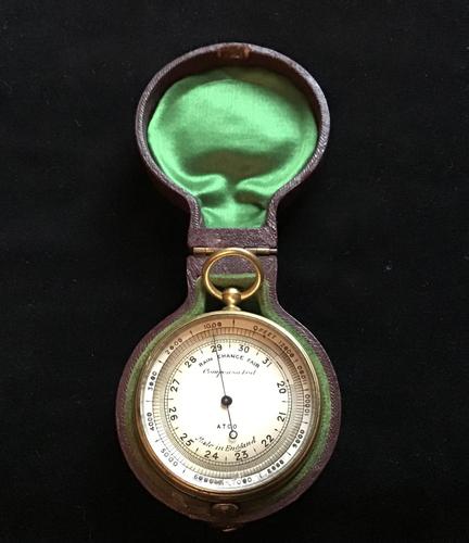 Barometer Aneroid Pocket (1 of 6) Barometer Aneroid Pocket (1 of 6)