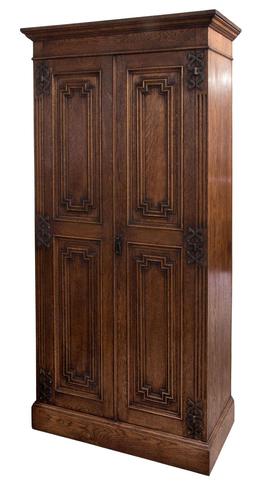 Panelled Oak Hall Cabinet (1 of 5) Panelled Oak Hall Cabinet (1 of 5)