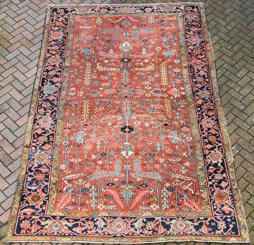 Antique Heriz Roomsize Carpet 336x222cm (1 of 9)