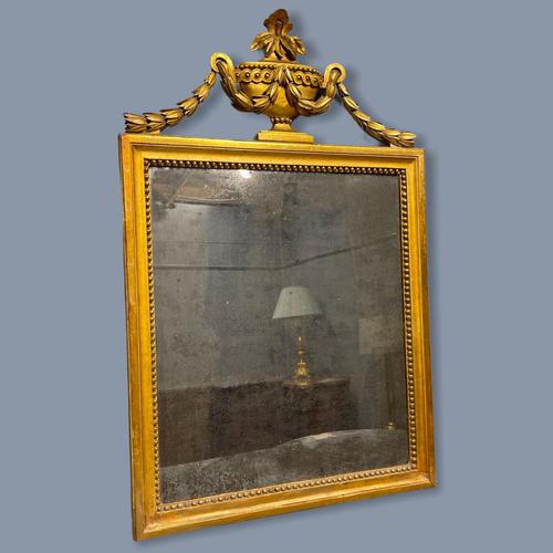 Early 19th Century French Gilt Mirror (1 of 9)