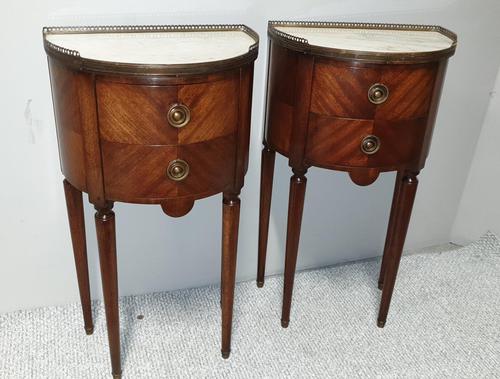 Superb Pair of French Mahogany Cabinets (1 of 9)