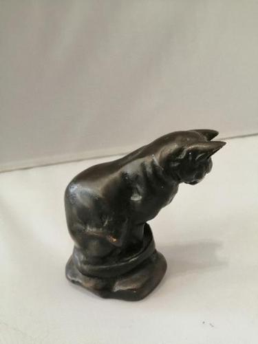 Bronze Model of a Cat (1 of 6)