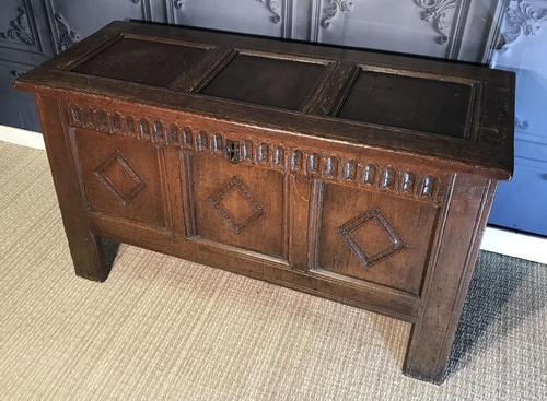 17th Century Oak Coffer (1 of 14)