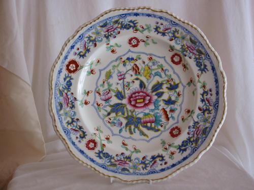 Grainger Worcester Plate "Old India" Pattern (1 of 1)