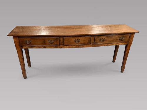 19th Century Oak Dresser Base (1 of 4)