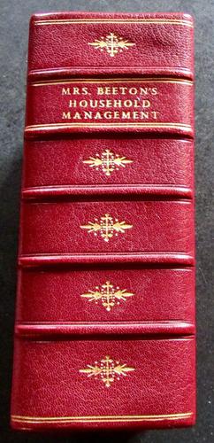 1906 Mrs Beeton's Cookery Book & Household Management Fine Leather Binding (1 of 5) 1906 Mrs Beeton's Cookery Book & Household Management Fine Leather Binding (1 of 5)