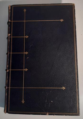 "The Potable Family Folio Bible", Glasgow 1855 (1 of 4)