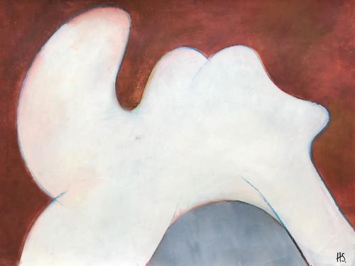 Original Mixed Media Painting 'abstract Forms' By Herman Shapiro. B.1933. Initialled and Dated 65 (1 of 1) Original Mixed Media Painting 'abstract Forms' By Herman Shapiro. B.1933. Initialled and Dated 65 (1 of 1)