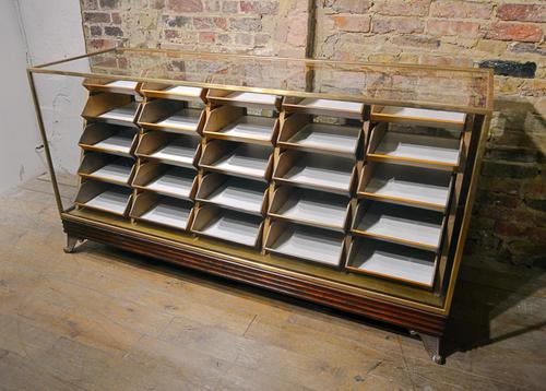 1920s Bronze Counter with Drawers (1 of 9) 1920s Bronze Counter with Drawers (1 of 9)