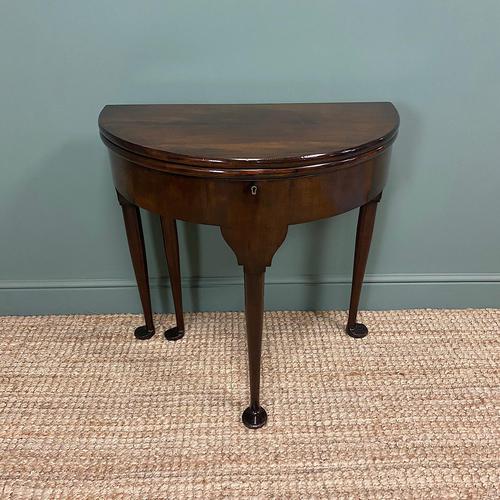 Edwardian Walnut Antique Tea Table (1 of 6) Edwardian Walnut Antique Tea Table (1 of 6)