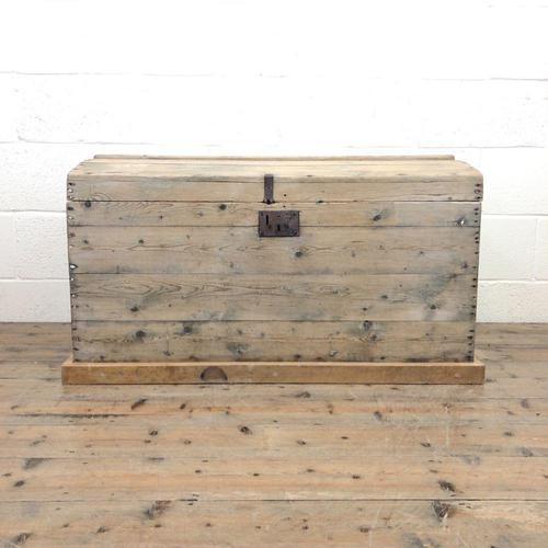 Antique Pine Dome Top Trunk (1 of 12)