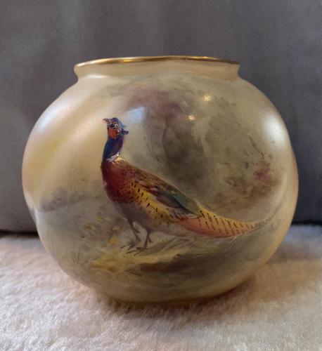 Royal Worcester Vase Painted by James Stinton (1 of 5) Royal Worcester Vase Painted by James Stinton (1 of 5)