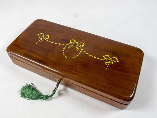 Early Victorian Mahogany Glove Box (1 of 4) Early Victorian Mahogany Glove Box (1 of 4)