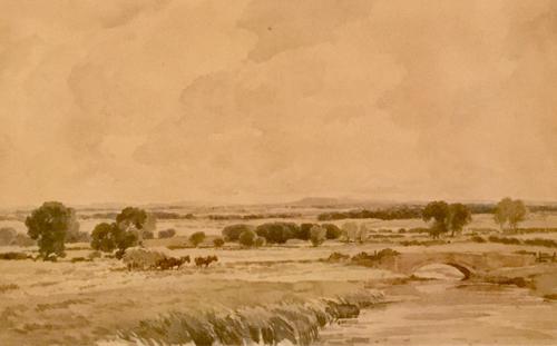 Percy Lancaster Watercolour ‘Loading the Hay’ (1 of 3) Percy Lancaster Watercolour ‘Loading the Hay’ (1 of 3)