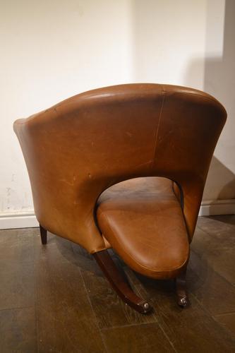 Nigel Coates Leather Tongue Chair (1 of 7)