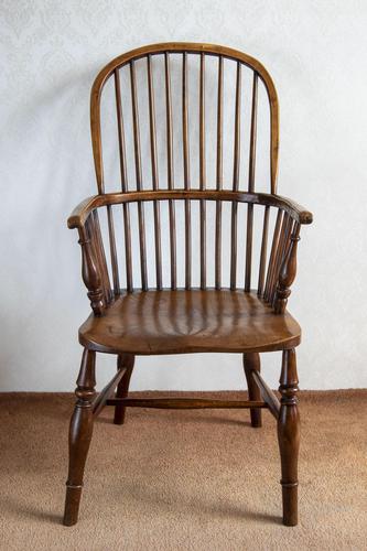 Early 19th Century Hoop-back Windsor Chair in Ash (1 of 4)