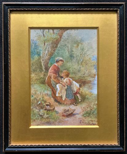 Myles Birket Foster RWS Exceptional Watercolour Portrait Painting (1 of 13) Myles Birket Foster RWS Exceptional Watercolour Portrait Painting (1 of 13)
