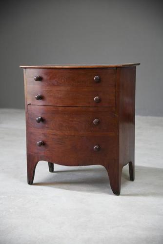 19th Century Mahogany Commode (1 of 12) 19th Century Mahogany Commode (1 of 12)