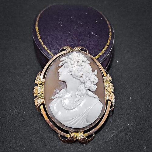 Shell Cameo Brooch (1 of 7) Shell Cameo Brooch (1 of 7)