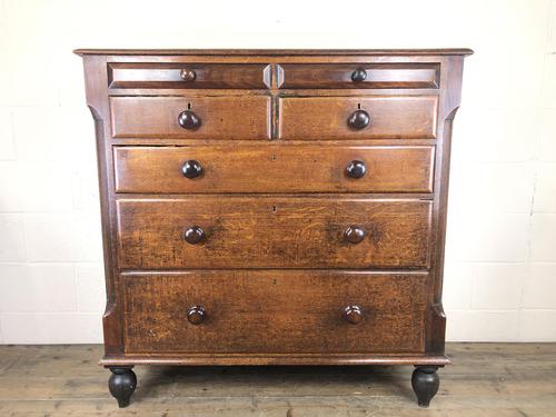 Antique Welsh Oak & Mahogany Chest of Drawers (1 of 15) Antique Welsh Oak & Mahogany Chest of Drawers (1 of 15)