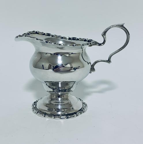 Antique Solid Sterling Silver Milk or Cream Jug Chester 1906 (1 of 11)