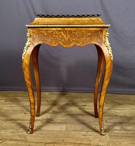 Fabulous Inlaid Kingwood Jardiniere/Wine Cooler (1 of 8)