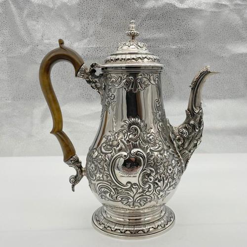 George IV Sterling Silver Coffee Pot London 1824 Timothy Smith & Thomas Merryweather (1 of 12) George IV Sterling Silver Coffee Pot London 1824 Timothy Smith & Thomas Merryweather (1 of 12)