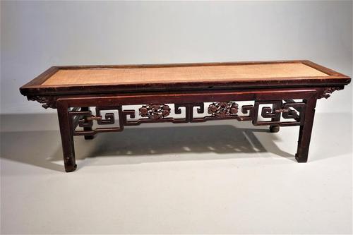 Rare Early 20th Century Elm Ladies Opium Bed (1 of 3)