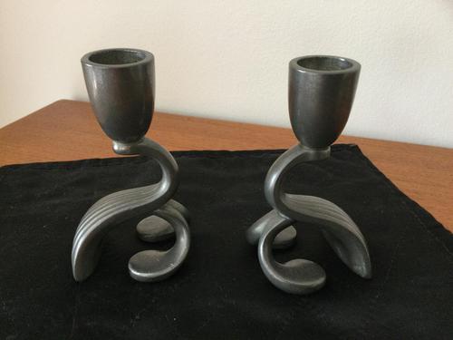 Art Deco Just Andersen Candlesticks (1 of 10)