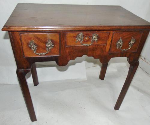 Early George III Cuban Mahogany Lowboy (1 of 8)