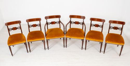 Set of 6 Sheraton Revival Dining Chairs (1 of 17) Set of 6 Sheraton Revival Dining Chairs (1 of 17)