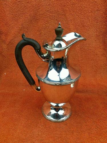 Antique Silver Plate "Martinoid" Coffee Pot -  Martin Hall & Co , C1900 - Sheffield (1 of 8)