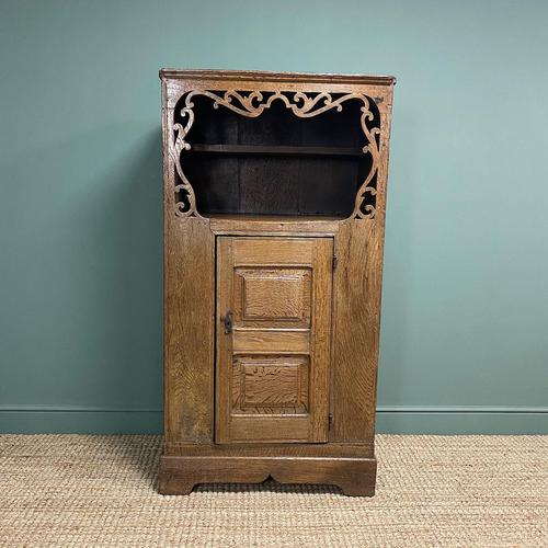 17th Century Oak Country House Antique Cupboard (1 of 7)