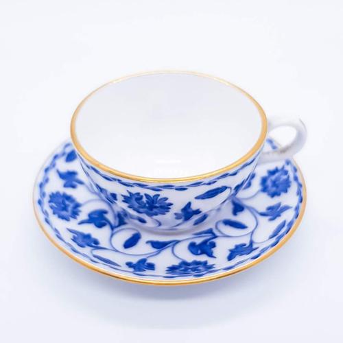 Blue and White Spode Miniature Cup and Saucer (1 of 5) Blue and White Spode Miniature Cup and Saucer (1 of 5)