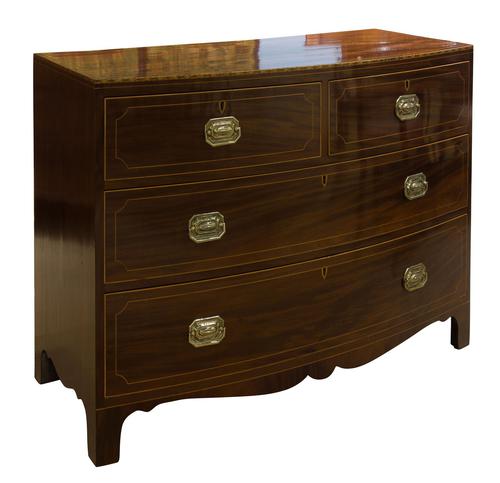 Bow Fronted Mahogany Chest of Drawers (1 of 6) Bow Fronted Mahogany Chest of Drawers (1 of 6)