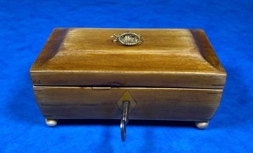 Regency Miniature Sycamore Box. (1 of 14) Regency Miniature Sycamore Box. (1 of 14)