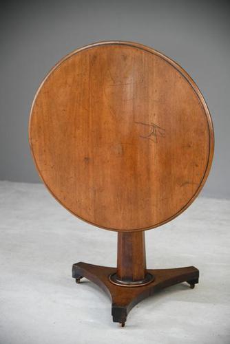 Mahogany Tilt Top Centre Table (1 of 10)