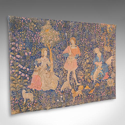 Large Antique Tapestry, French, Needlepoint, Decorative Wall Covering c.1920 (1 of 12)