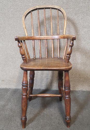 Antique Childs Windsor High Chair (1 of 10)