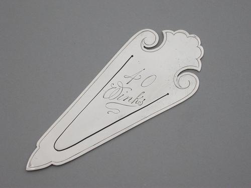 Victorian Novelty Silver Bookmark '40 Winks'. By Walter Thornhill, London, 1886 (1 of 6) Victorian Novelty Silver Bookmark '40 Winks'. By Walter Thornhill, London, 1886 (1 of 6)