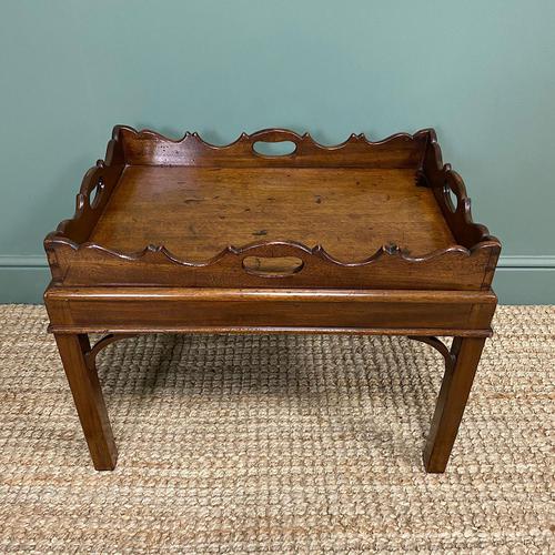 Georgian Mahogany Antique Coffee Table (1 of 6) Georgian Mahogany Antique Coffee Table (1 of 6)