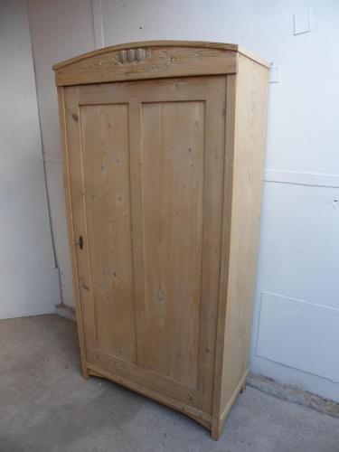 Arts & Crafts Pine 1 Door Storage / Linen Cupboard to wax / paint (1 of 8) Arts & Crafts Pine 1 Door Storage / Linen Cupboard to wax / paint (1 of 8)