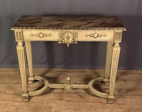 Italian Painted & Giltwood Console Table (1 of 11)