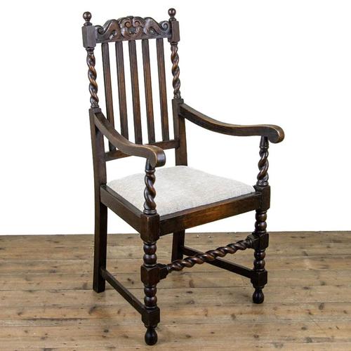 Antique Oak Armchair M3493 / LA390070