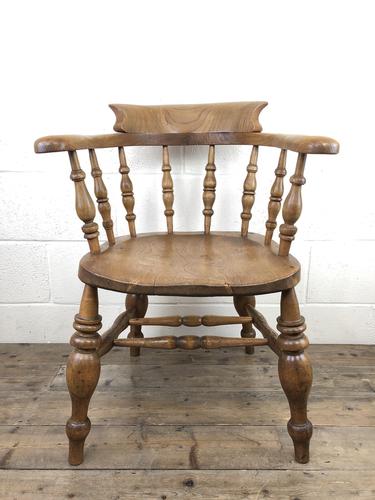 19th Century Beech and Elm Smoker’s Bow Chair (1 of 12) 19th Century Beech and Elm Smoker’s Bow Chair (1 of 12)