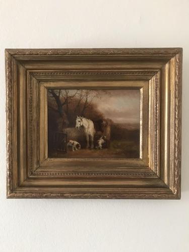 William Joseph Shayer Jnr (1811-1892) Signed & Dated Oil 1887 (1 of 4) William Joseph Shayer Jnr (1811-1892) Signed & Dated Oil 1887 (1 of 4)