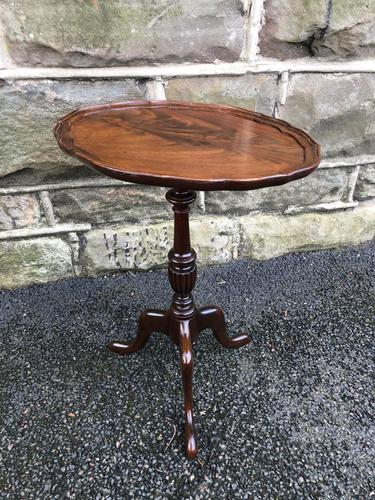 Antique Mahogany Tripod Wine Table (1 of 5)