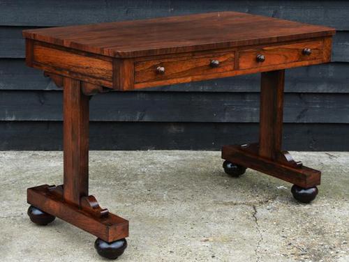 Superb Quality Early 19th Century Regency Rosewood Library Table c.1820 (1 of 8) Superb Quality Early 19th Century Regency Rosewood Library Table c.1820 (1 of 8)